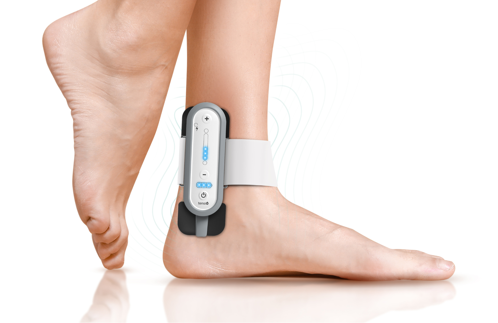 pieds tensi+ allumé